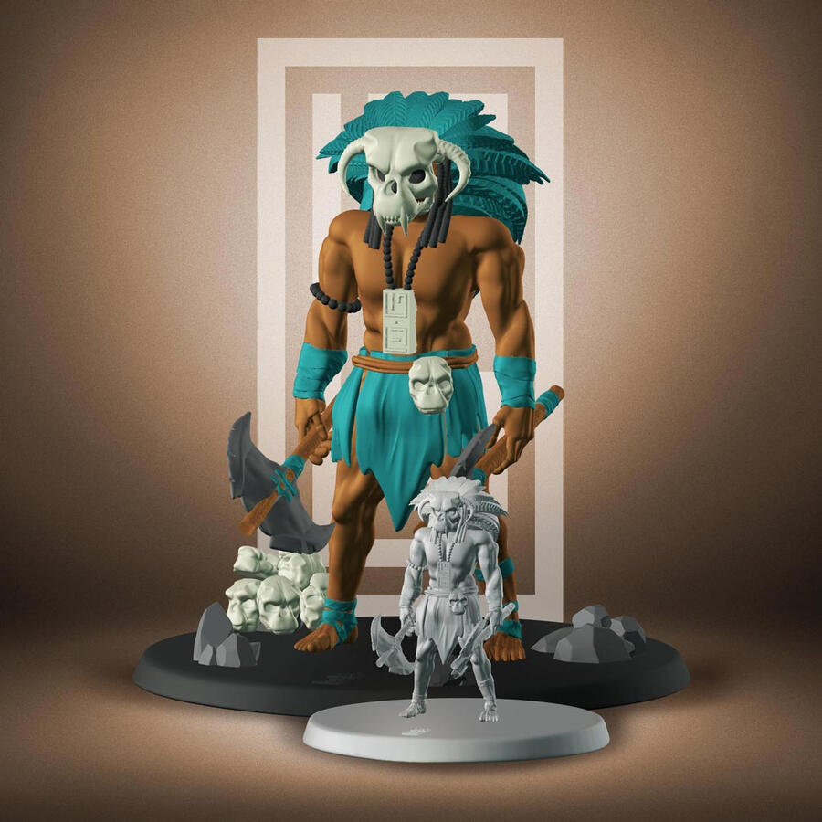 Stonewild Skullmask 32&amp;72mm