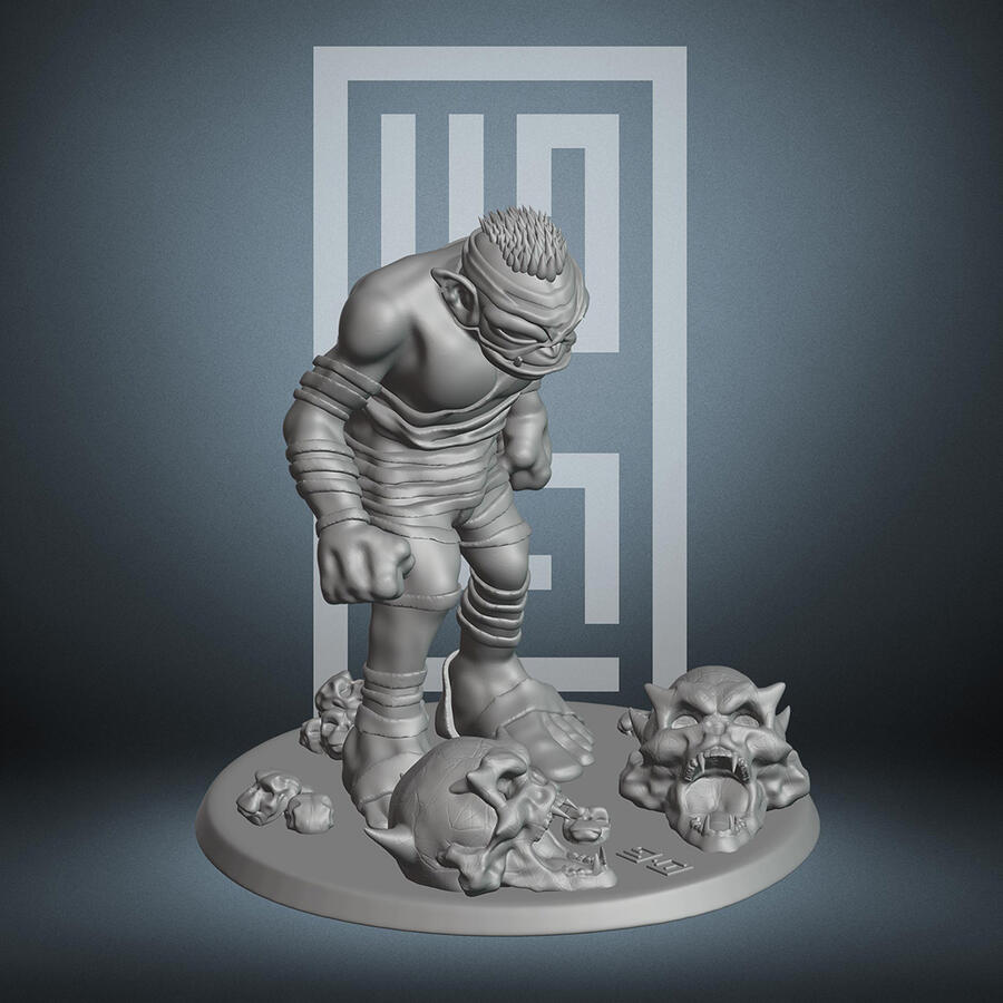 Skullrend Mortgob 72mm