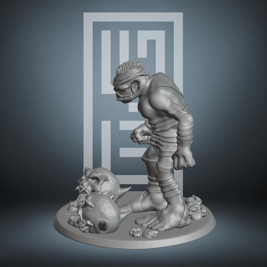 Skullrend Mortgob 72mm